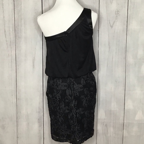 Jackie Jon One Shoulder Cocktail dress 4 - Picture 5 of 9